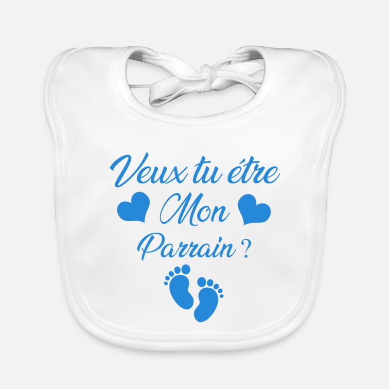 parrain Bavoir bio Bébé