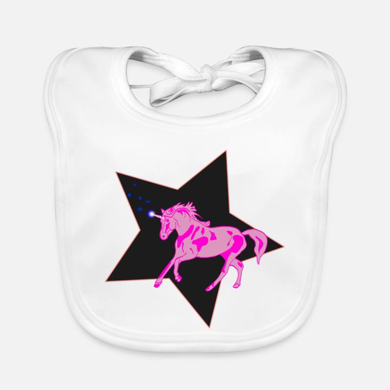 Einhorn Baby Bio-Lätzchen