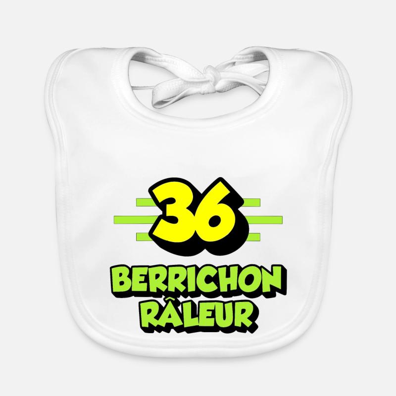 Berrichon râleur Bavoir bio Bébé