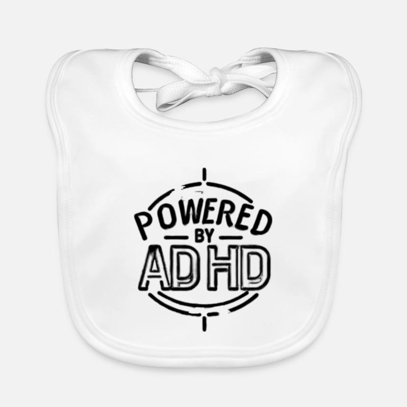 ADHD Organic Baby Bibs