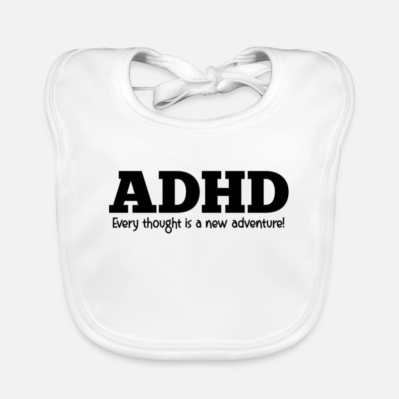 ADHD Organic Baby Bibs