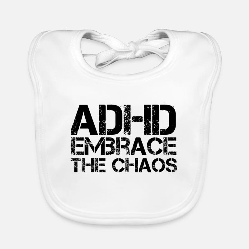 ADHD Organic Baby Bibs