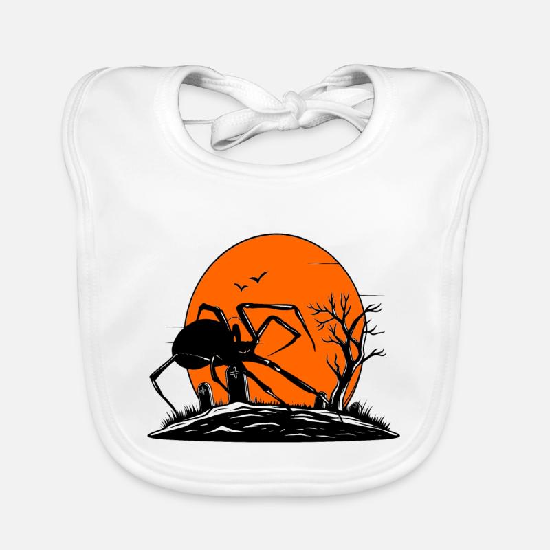 Spinne Baby Bio-Lätzchen