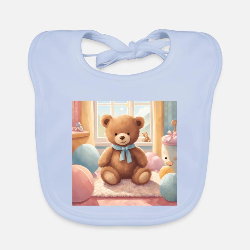 Teddybär Poster, Baby, Kind, Säugling Baby Bio-Lätzchen