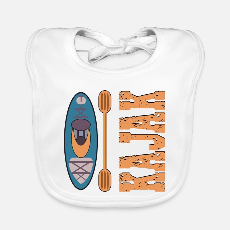 KAJAK PADDELBOOT Baby Bio-Lätzchen