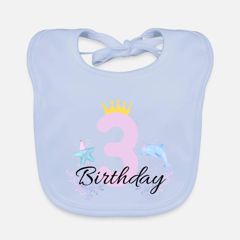 Geburtstagsshirt Baby Bio-Lätzchen