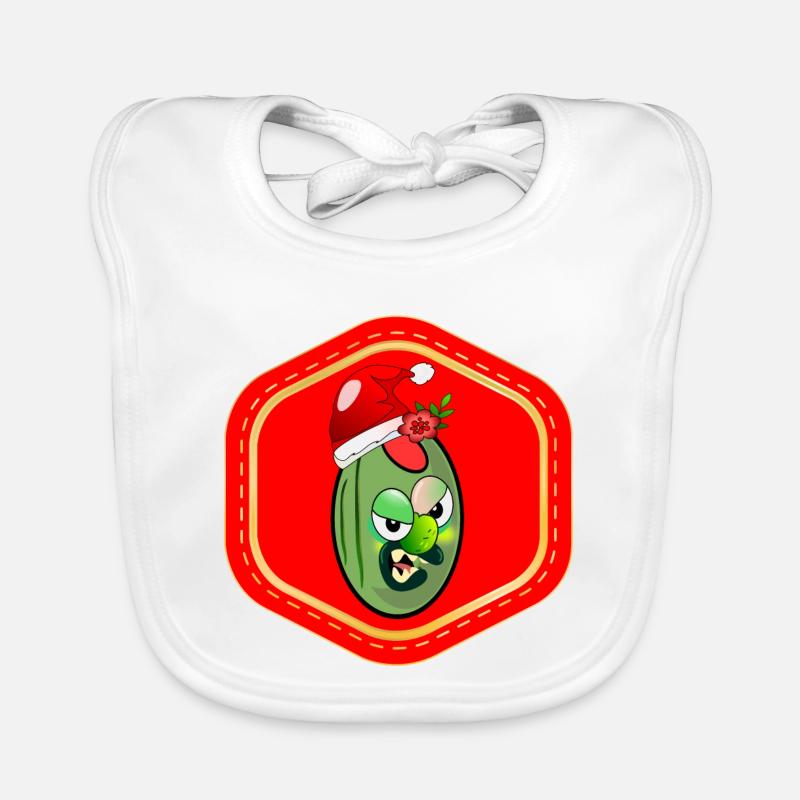 OLIVES DE NOËL Bavoir bio Bébé