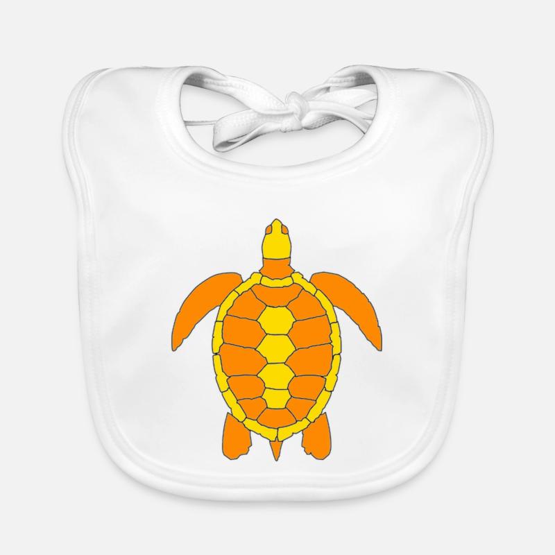 SCHILDKRÖTE Baby Bio-Lätzchen