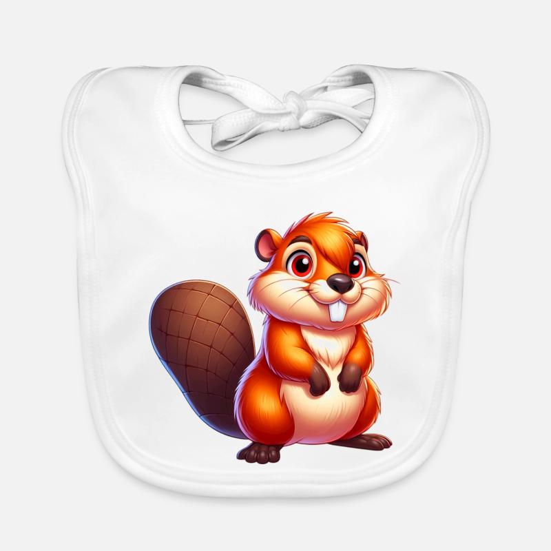 Beaver Organic Baby Bibs