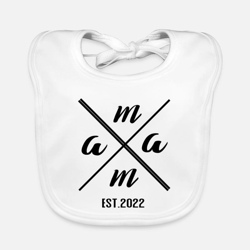 Mama Established 2022 – Conception de cadeaux minimalistes Bavoir bio Bébé
