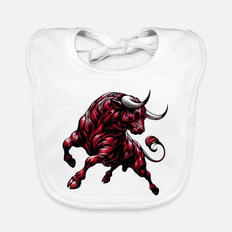 Bull Organic Baby Bibs
