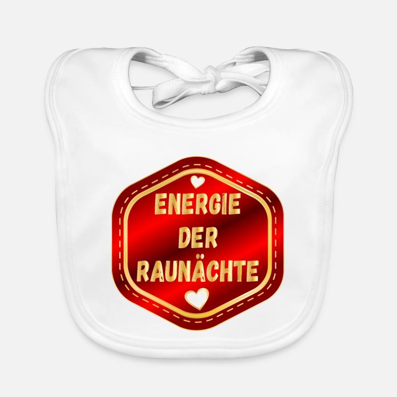ENERGIE DER RAUNÄCHTE Baby Bio-Lätzchen