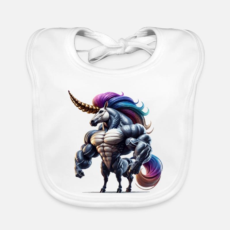 Super Unicorn Organic Baby Bibs