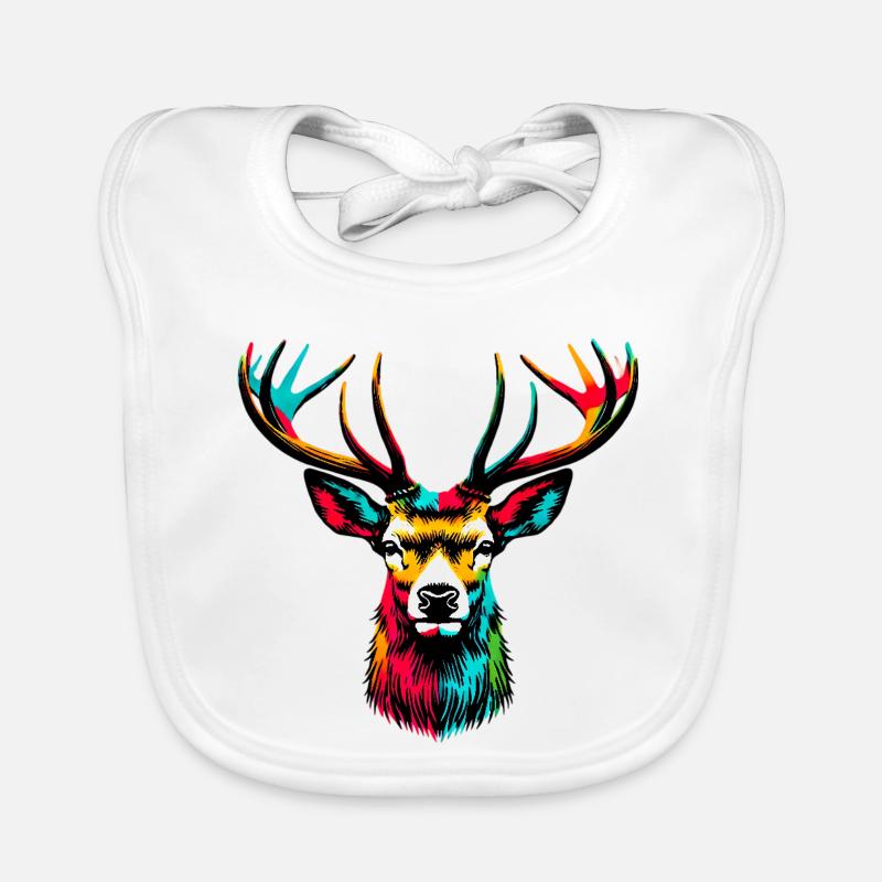 Deer Organic Baby Bibs