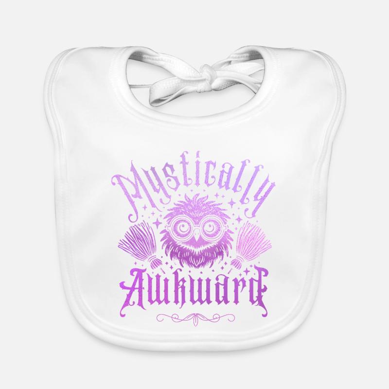 Magically clumsy – Owl Magic Organic Baby Bibs