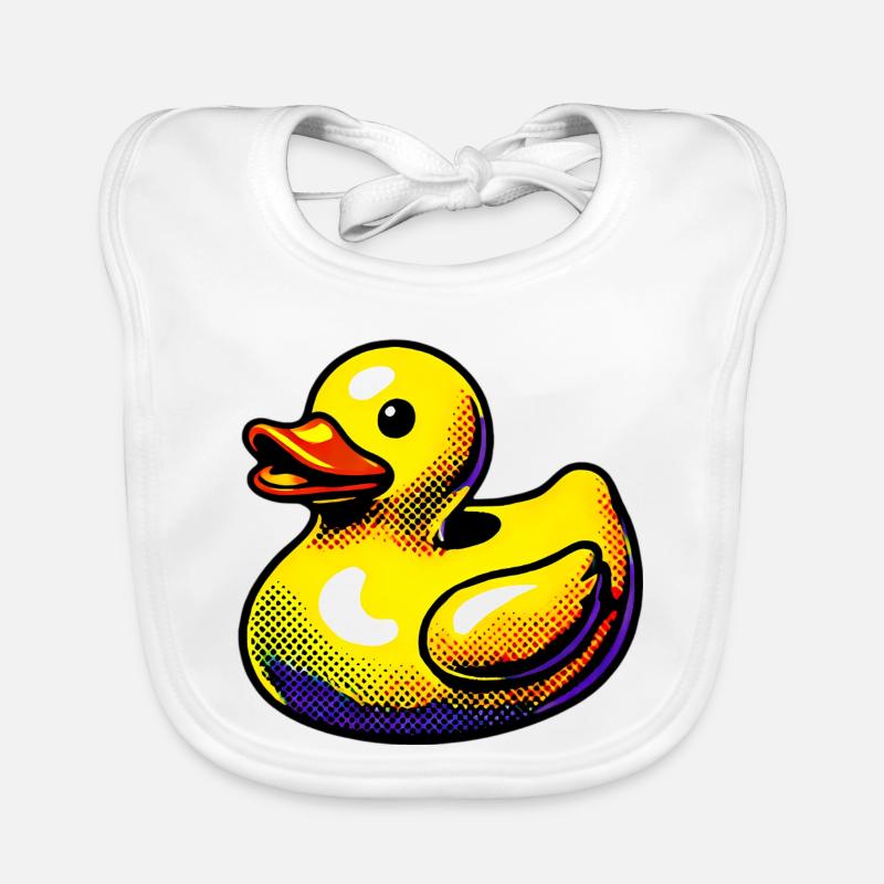 Caneton Canard Canard Canard Bavoir bio Bébé
