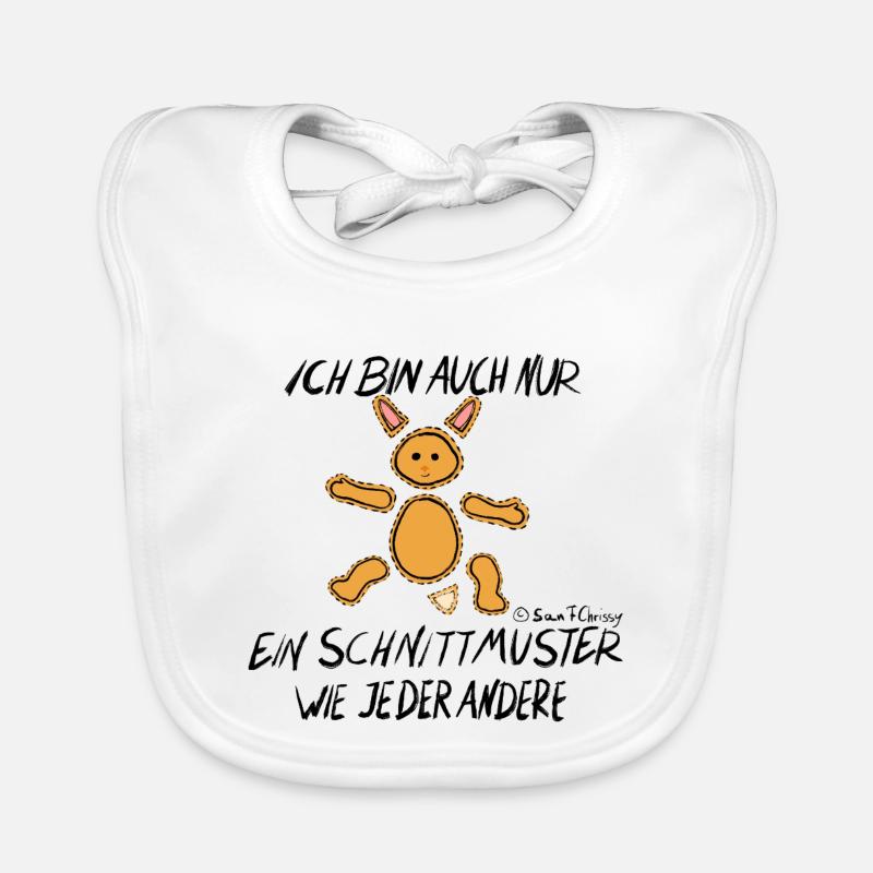 Schnittmuster Hase Baby Bio-Lätzchen