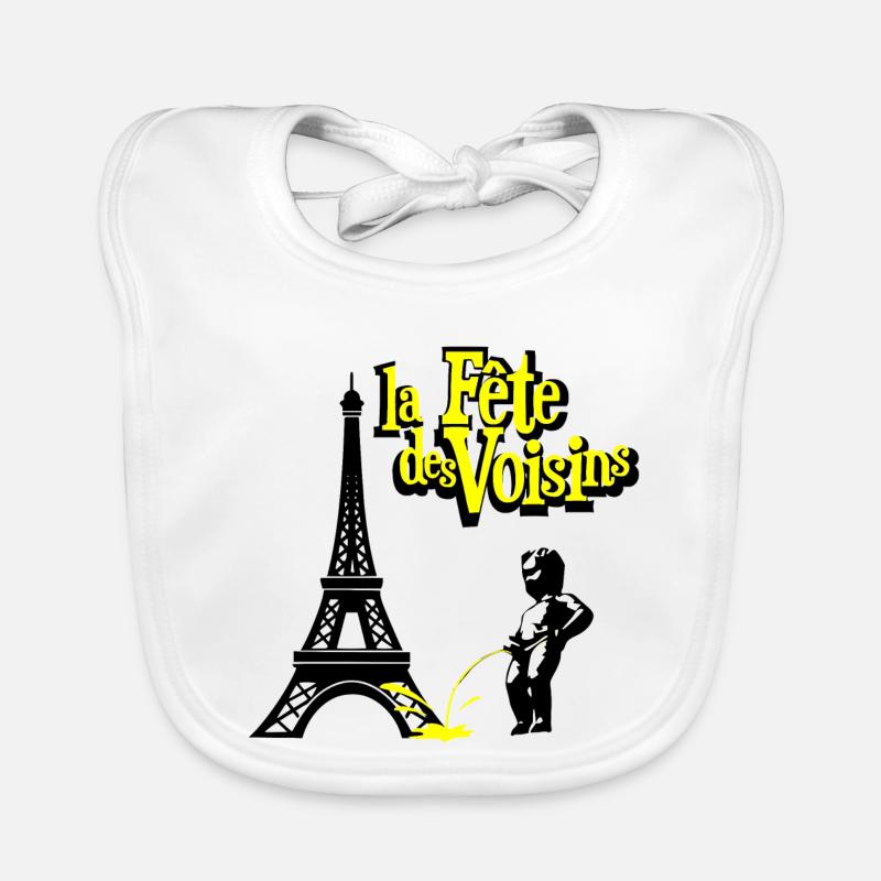 Neighbours' Day Organic Baby Bibs