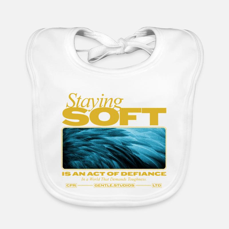 Staying Soft – Power in Gentleness Organic Baby Bibs