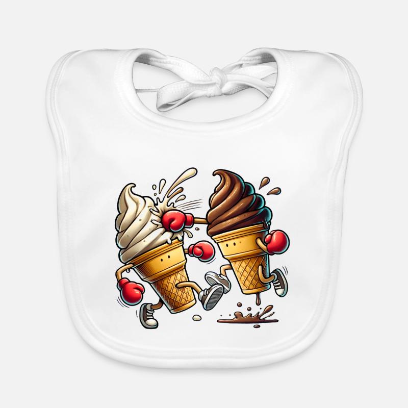 Le concours sucré / Glaces Bavoir bio Bébé
