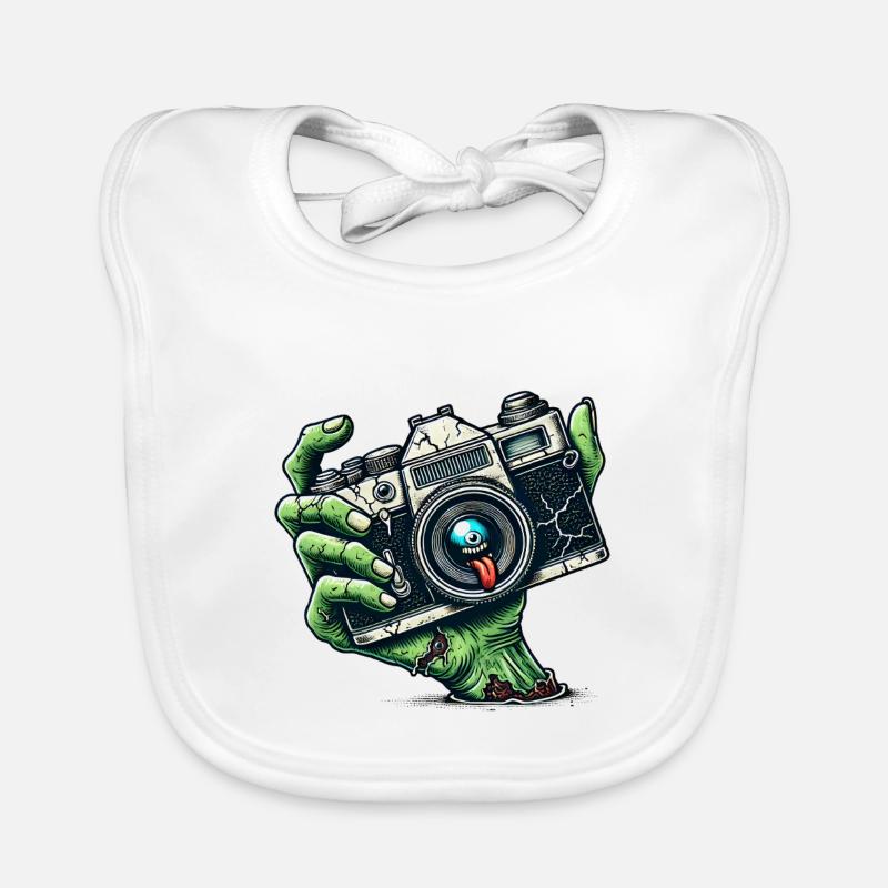 Zombie Kamera Baby Bio-Lätzchen