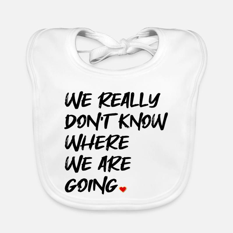 QUOTE MINDFULNESS PATH Organic Baby Bibs