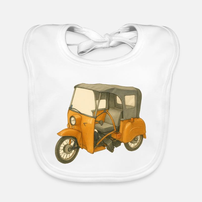 Krause Duo als Comic Baby Bio-Lätzchen