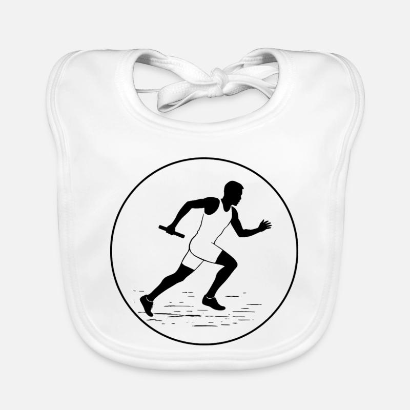 Relay Rush Organic Baby Bibs
