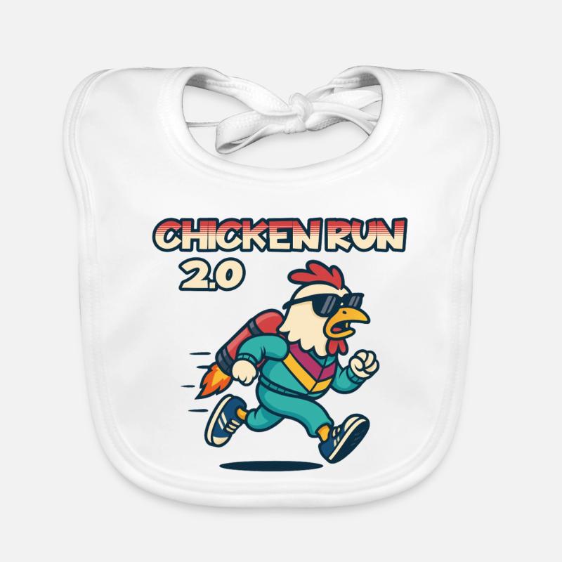 Pack Aventure Chicken Run 2.0 Bavoir bio Bébé