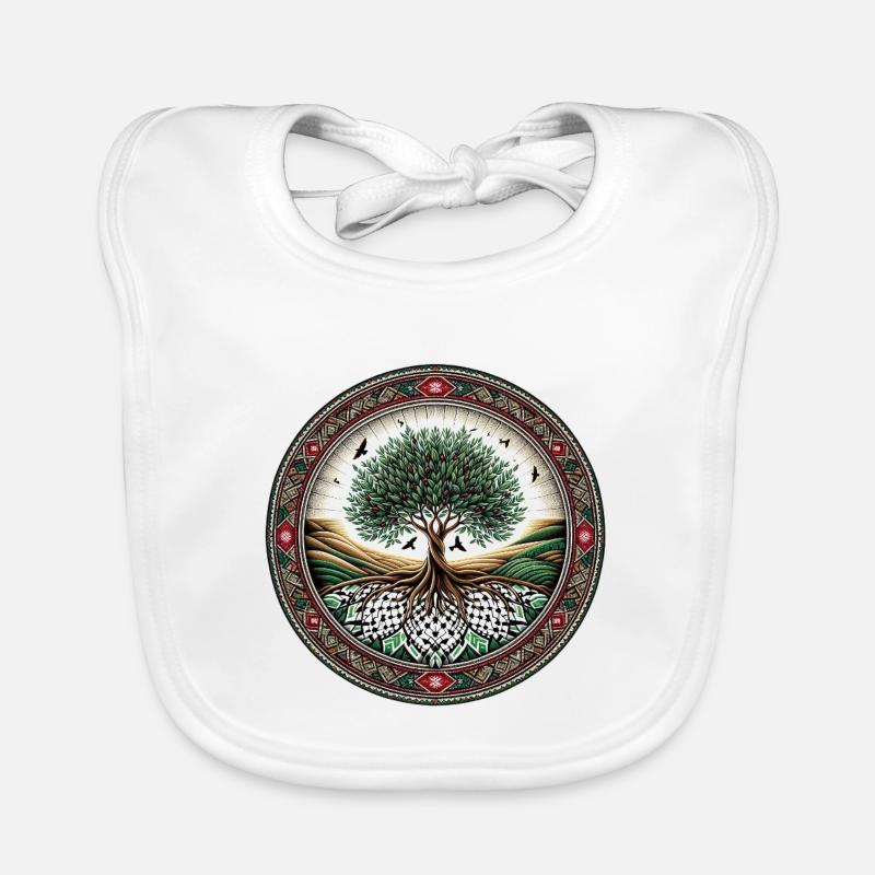 Deep-rooted Organic Baby Bibs