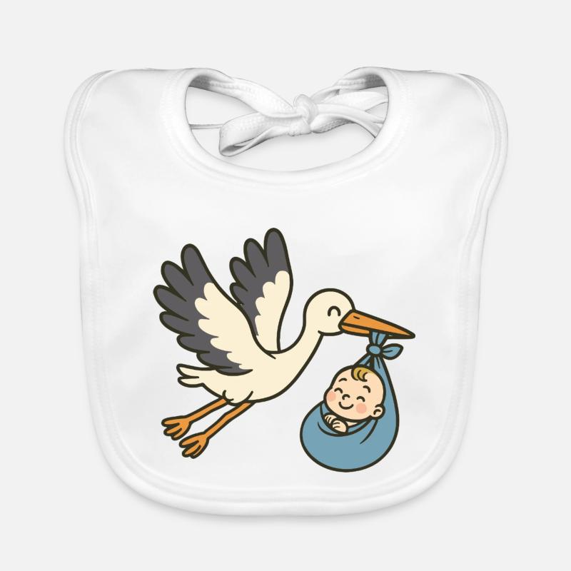Arrivée paisible Bavoir bio Bébé