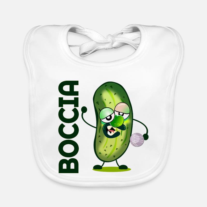 Concombre Boccia Bavoir bio Bébé