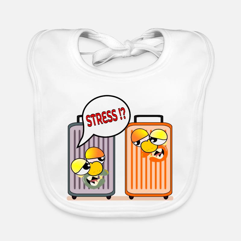 VALISE DE VACANCES STRESS VACANCES Bavoir bio Bébé