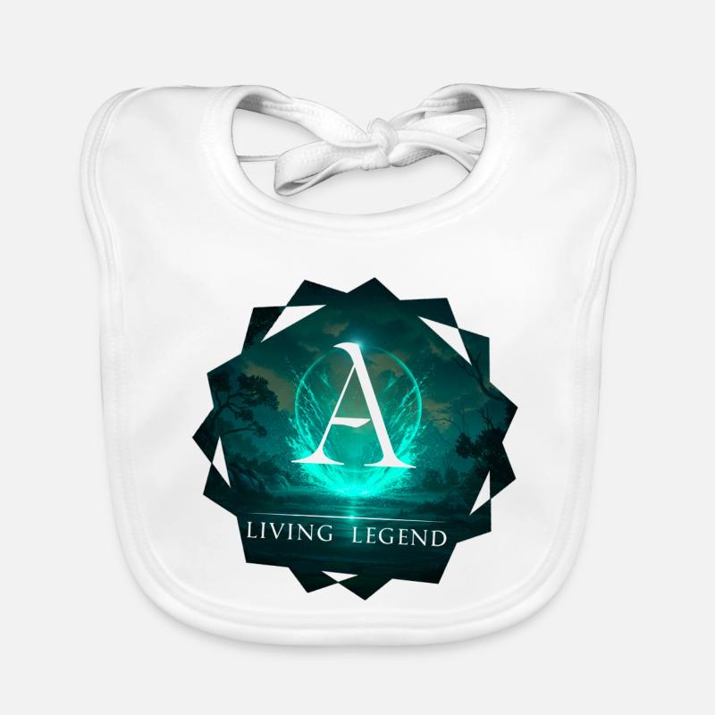 Conception mythologique d’Apsilon Bavoir bio Bébé