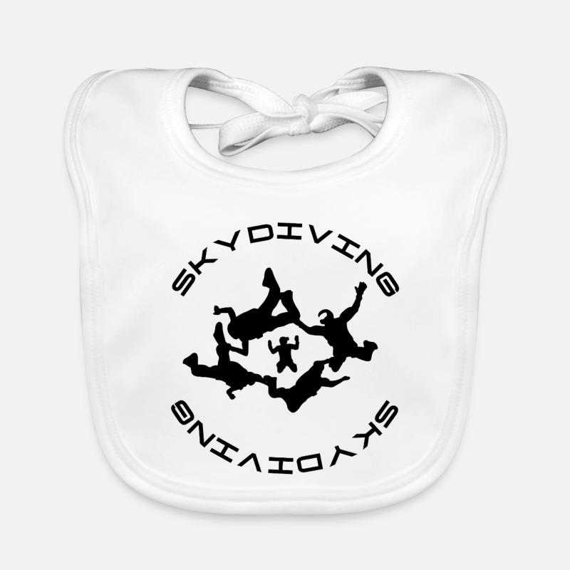 Parachutisme Bavoir bio Bébé
