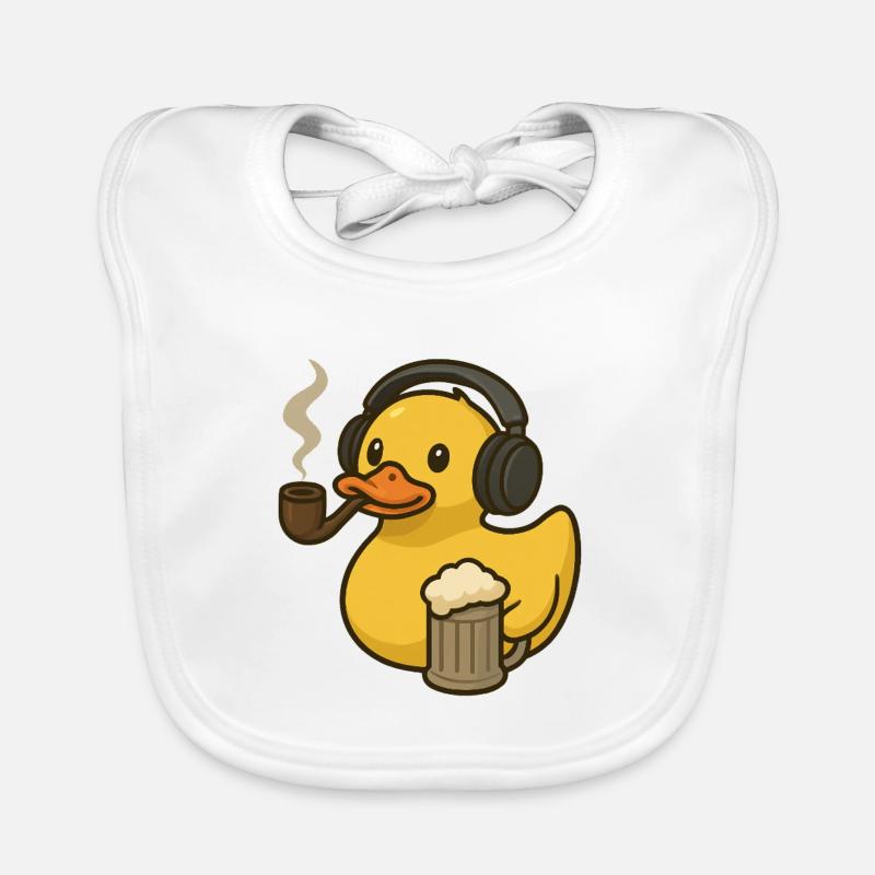 D’Duck Bavoir bio Bébé
