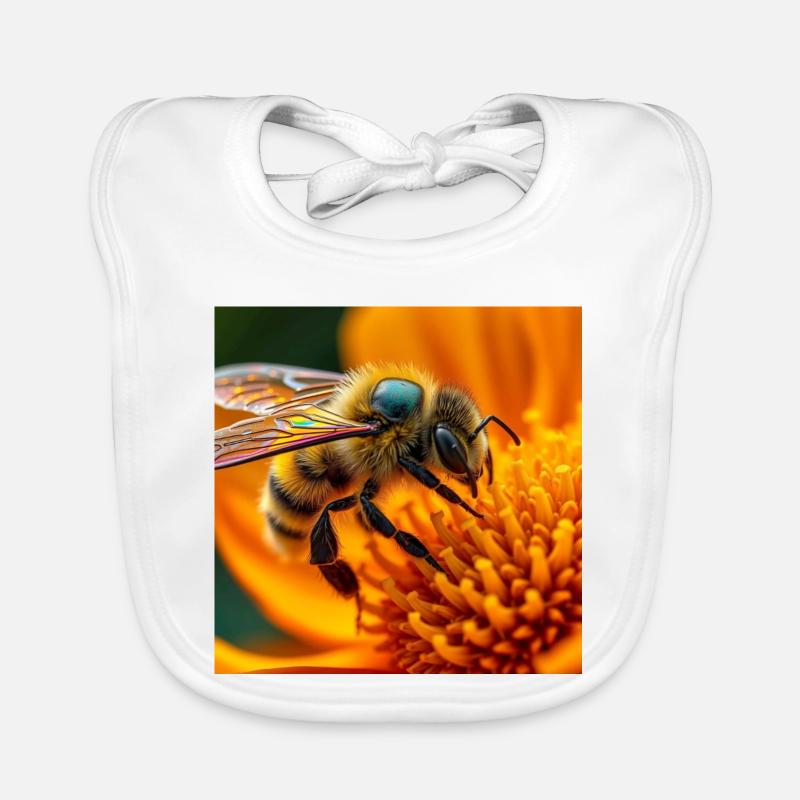 bee Organic Baby Bibs