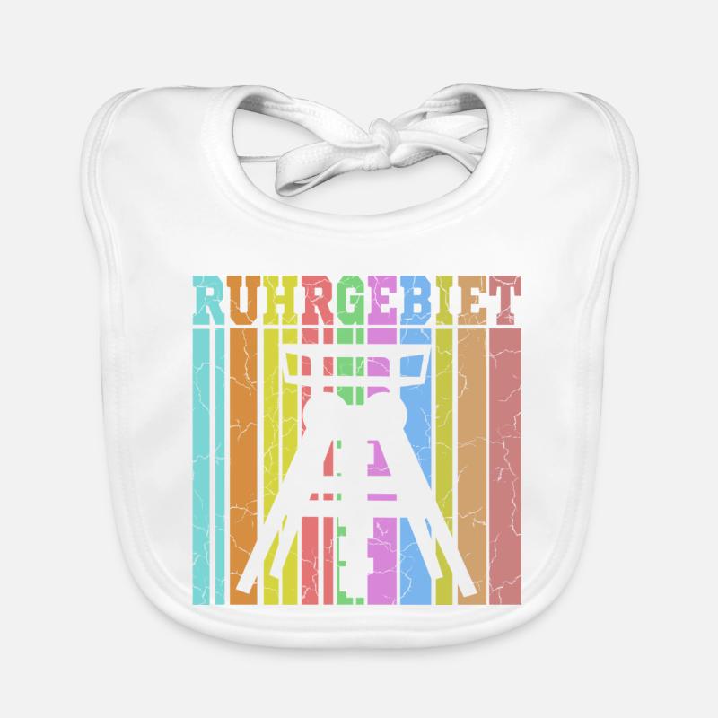 zeche ruhrgebiet Baby Bio-Lätzchen