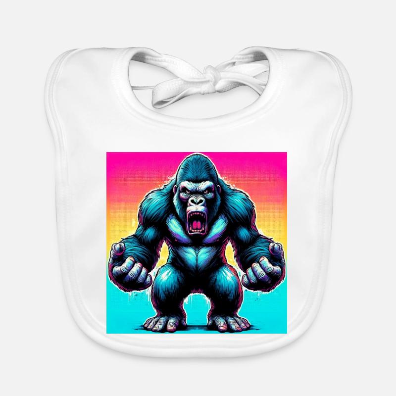 gorilla Organic Baby Bibs