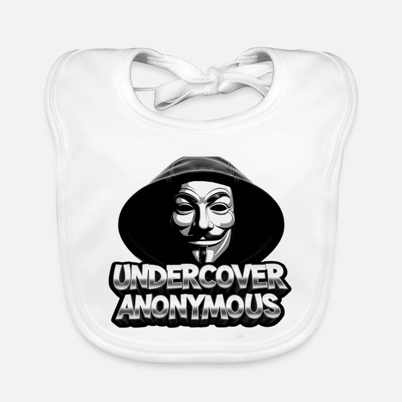 Undercover Anonymous Baby Bio-Lätzchen