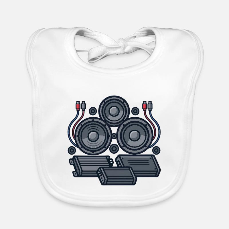 Conception de la technologie du son Bavoir bio Bébé