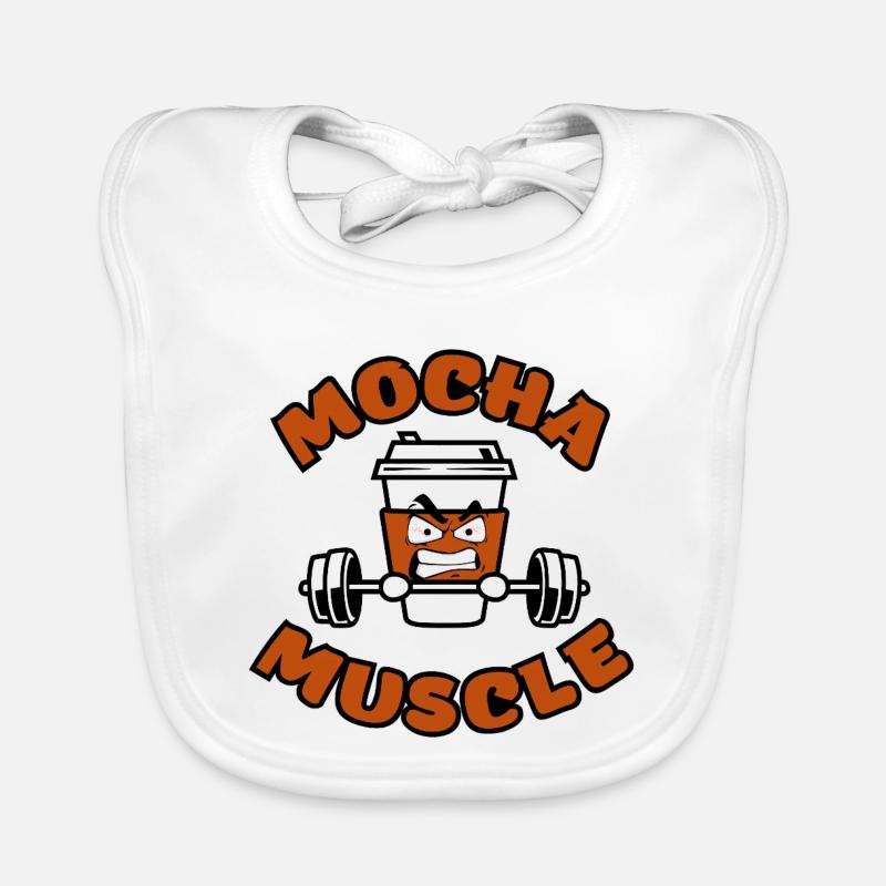 Caffeine training – Power Coffee Organic Baby Bibs