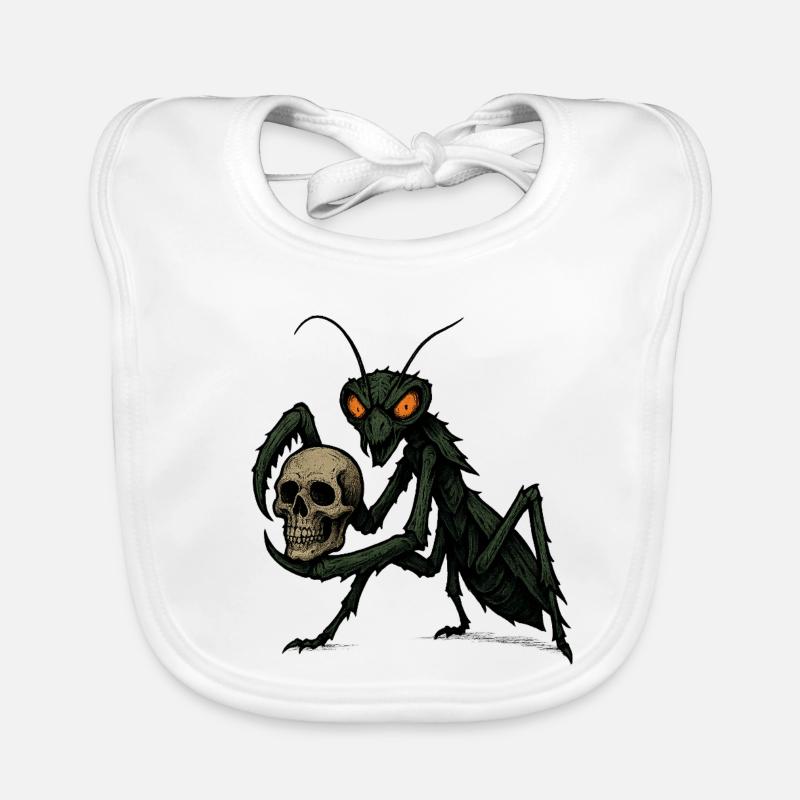 praying mantis Organic Baby Bibs
