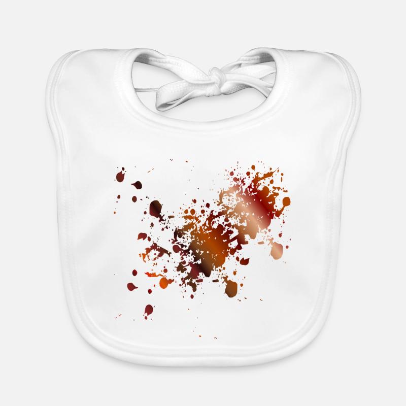 TACHES DE CAFÉ Bavoir bio Bébé
