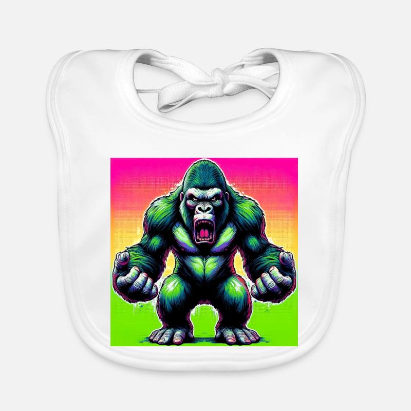 gorilla Organic Baby Bibs