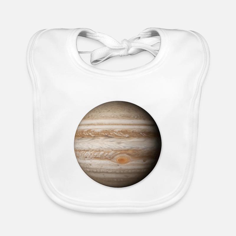 Jupiter - Planet Jupiter Organic Baby Bibs