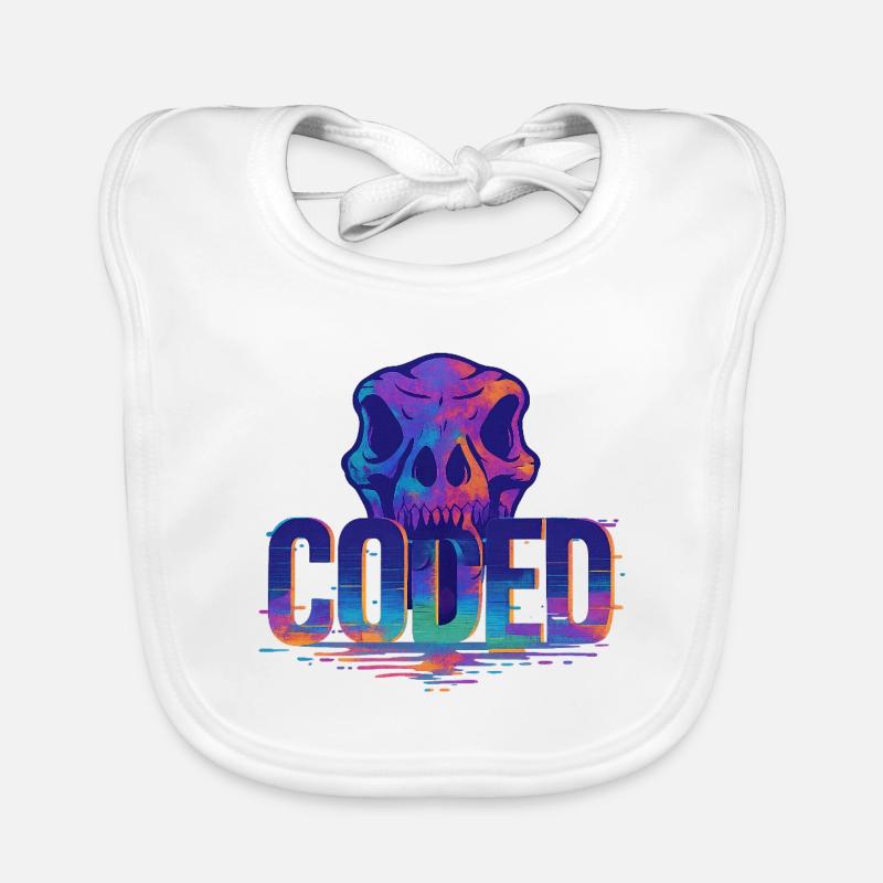 Coded_Dinoarmy Organic Baby Bibs