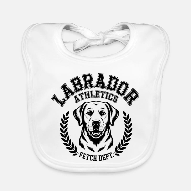 Labrador Athletics Bavoir bio Bébé