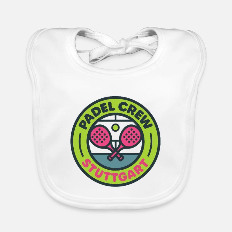 Padel Crew Stuttgart Organic Baby Bibs