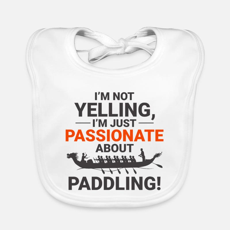 Synchronized Paddling Team  Organic Baby Bibs